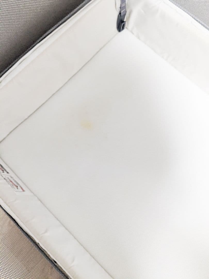 アップリカ ココネル エアー AB グレーベア ベビーベッド 折りたたみ