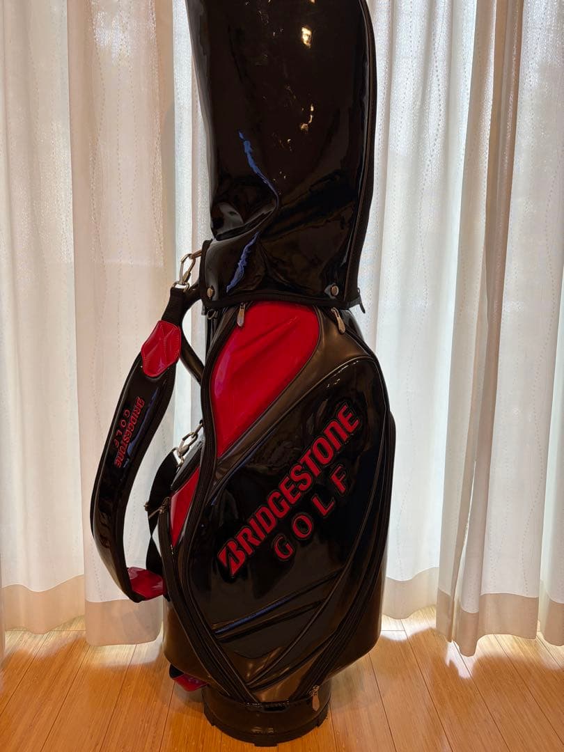 BRIDGESTONE キャディバッグ エナメル