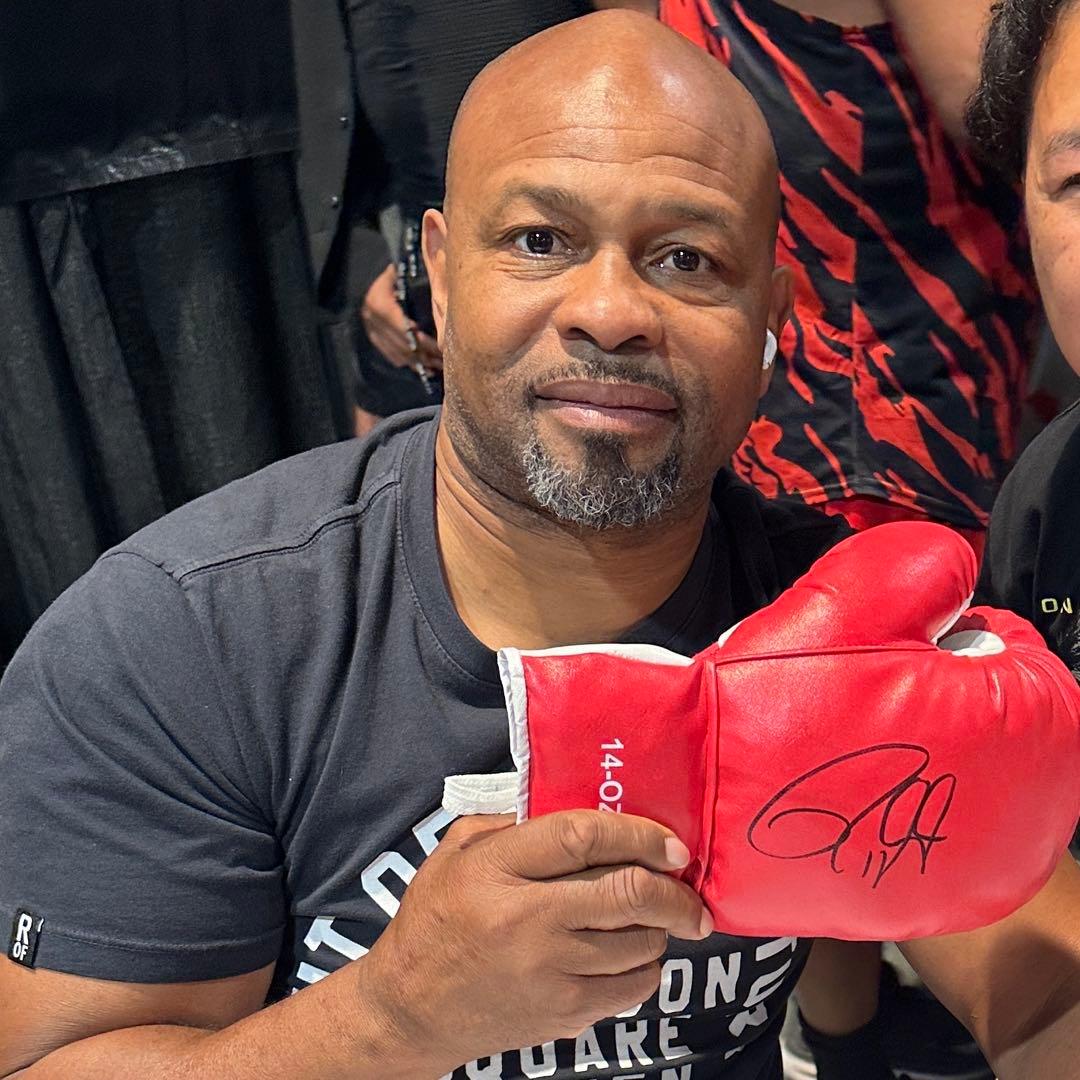 本物 roy jones ロイ ジョーンズ 直筆サイン グローブ