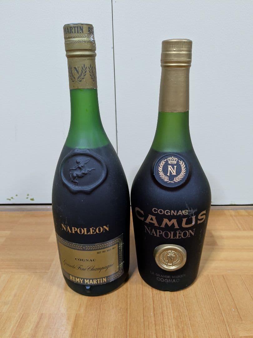 【古酒・未開栓】レミーマルタン／カミュ ナポレオン 2本セット