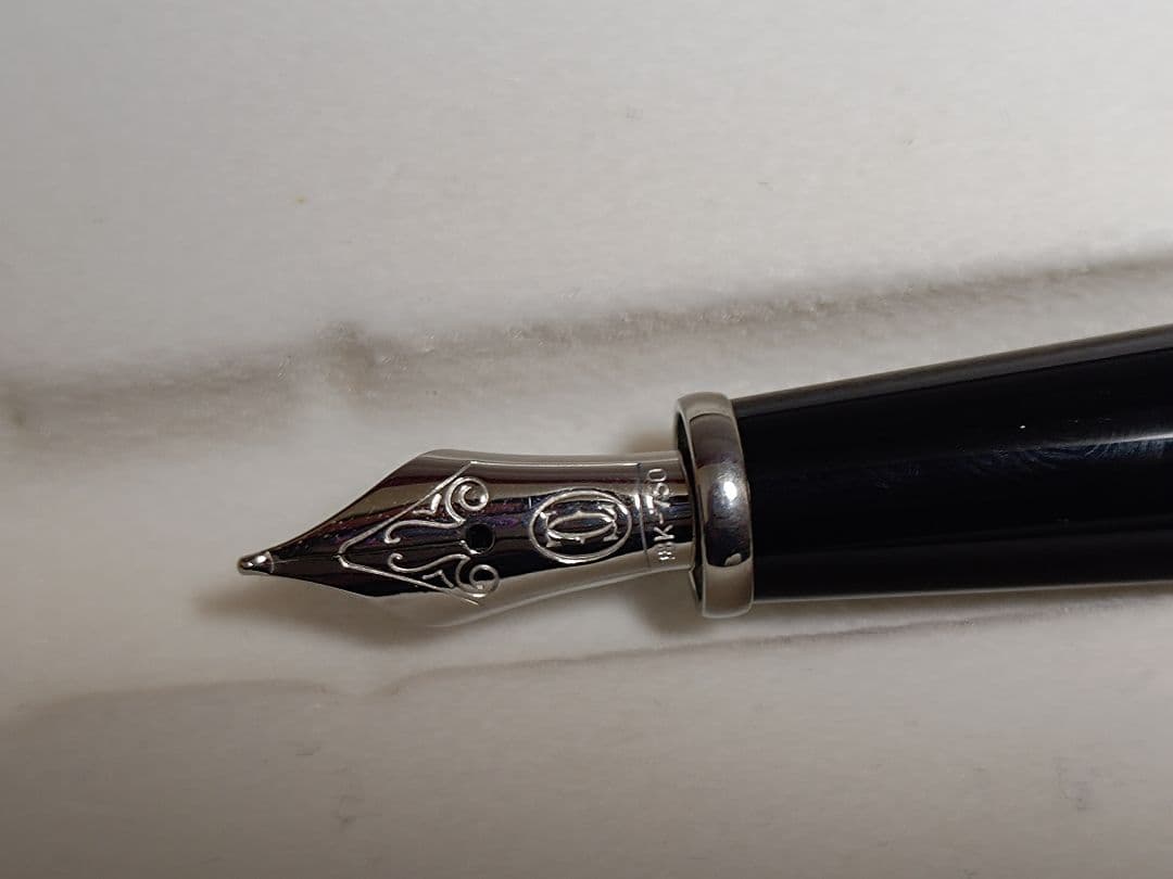 Cartier シルバー万年筆 ディアボロ 極美品