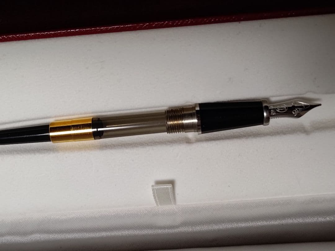 Cartier シルバー万年筆 ディアボロ 極美品