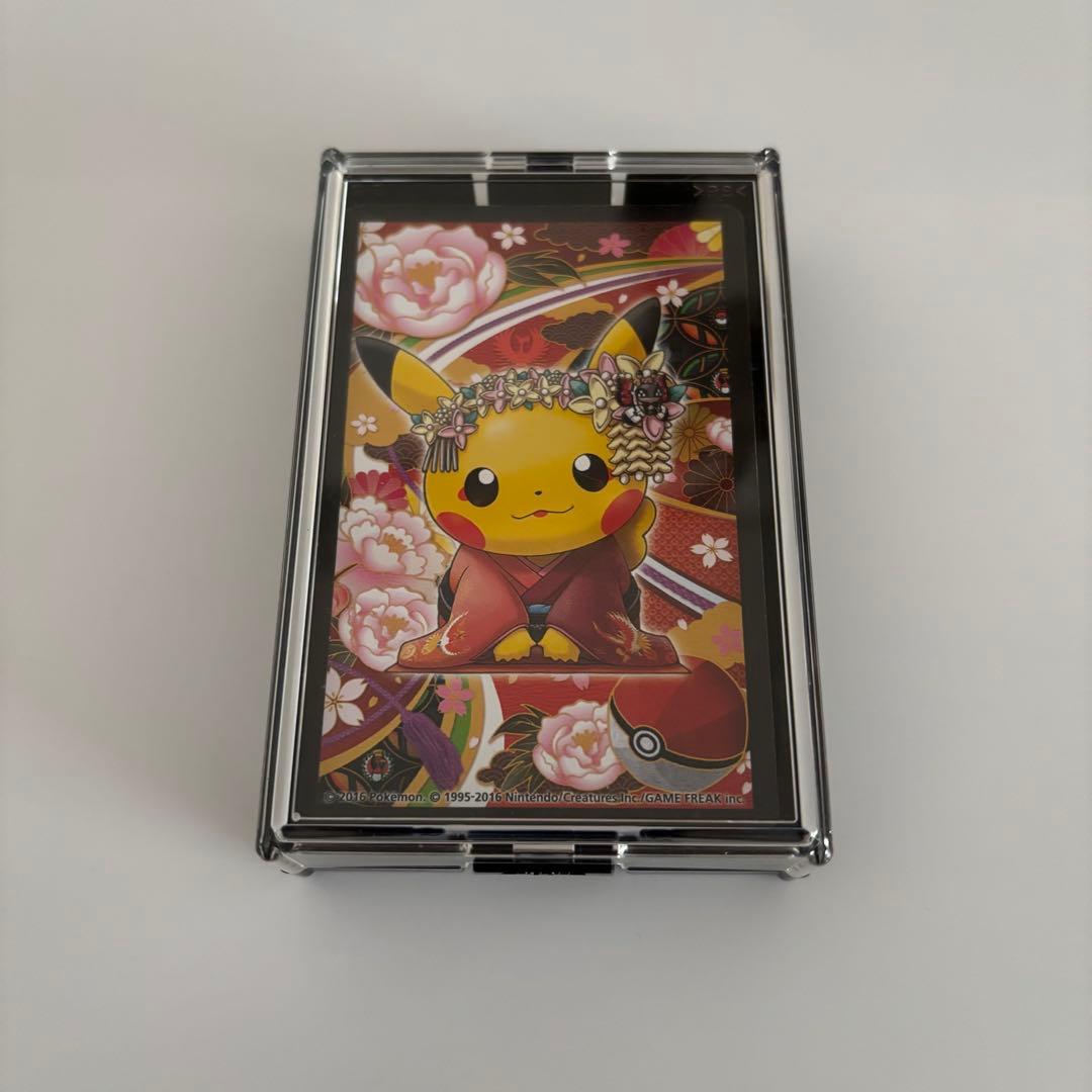 ポケモン　ピカチュウ　トランプ　舞妓はんとお公家さまピカチュウトランプ