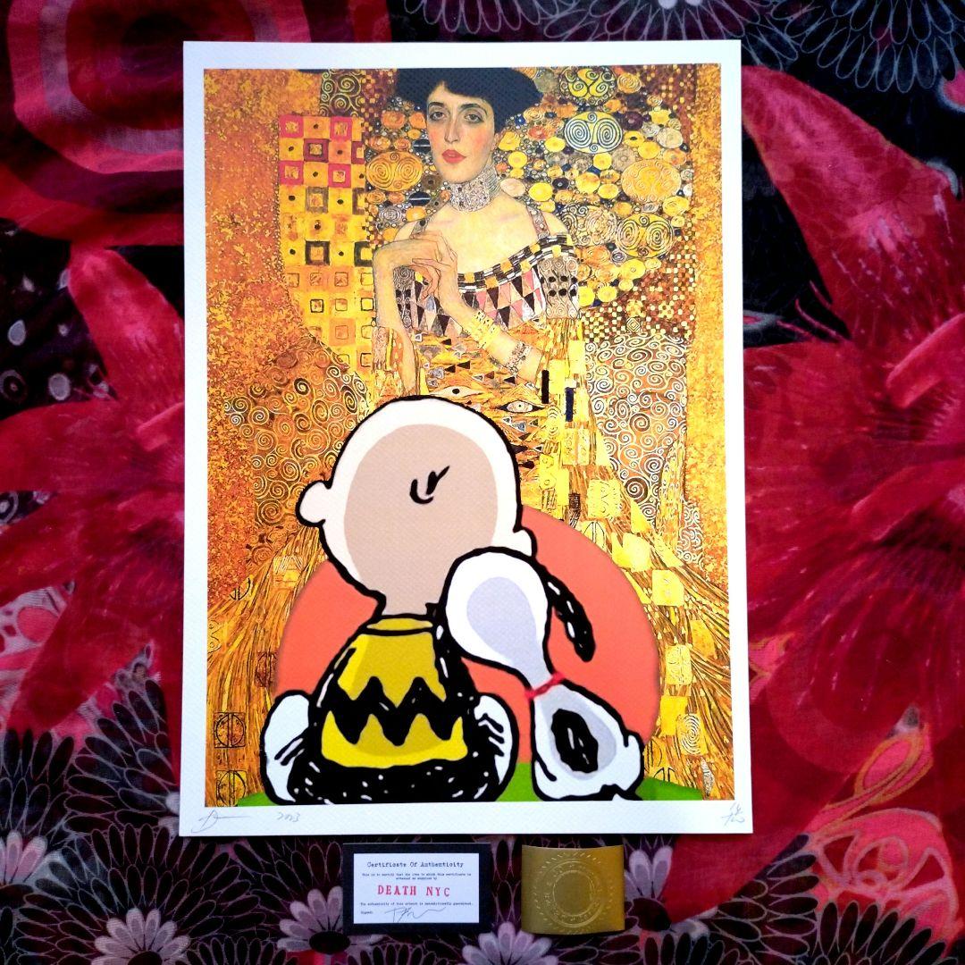 death nyc 世界限定100枚　グスタフクリムト　スヌーピー　PEANUT