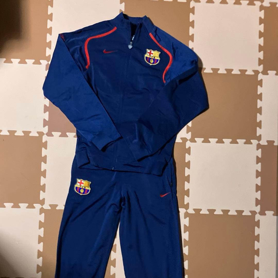 Nike FC Barcelona ジャージ上下セット ネイビー