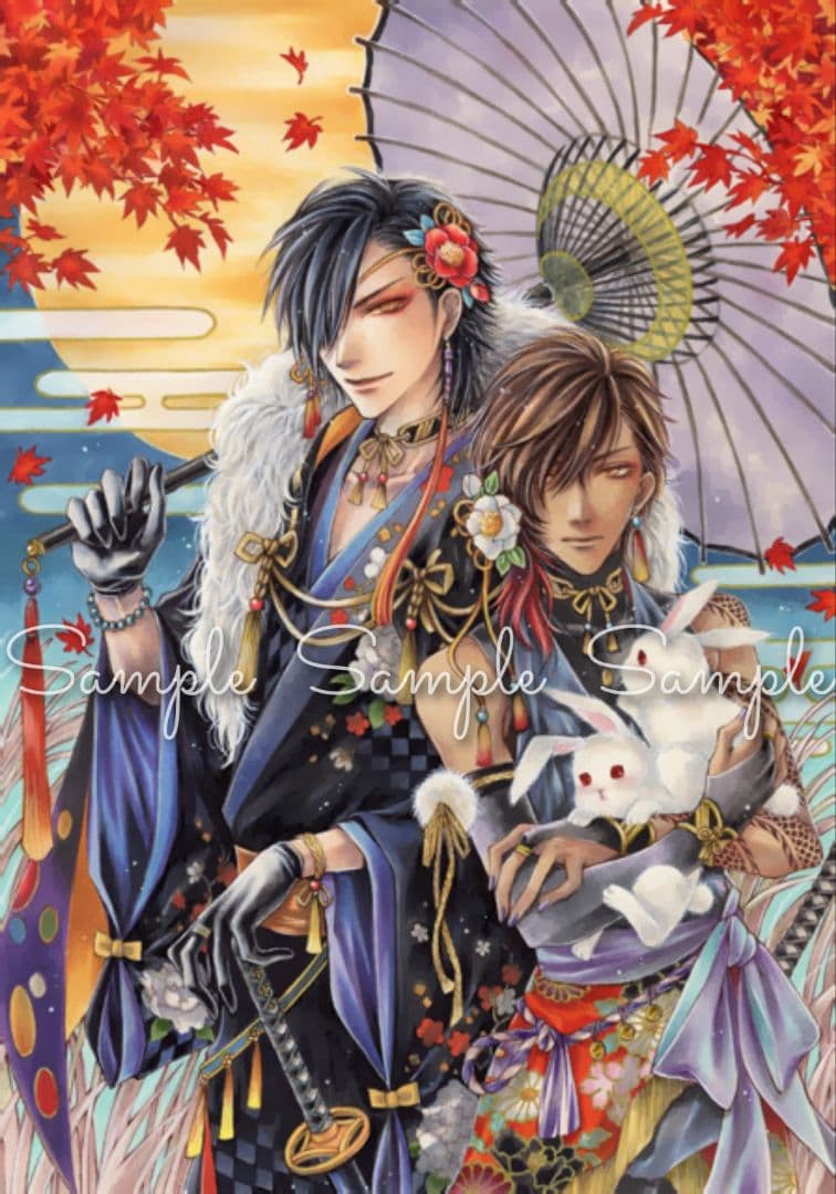 レ*ト様 手描きイラスト◆ファンアート【観月】