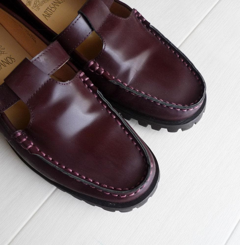 美品 アルテサノス 2,2万円 レザーのローファー 23cm ARTESANOS