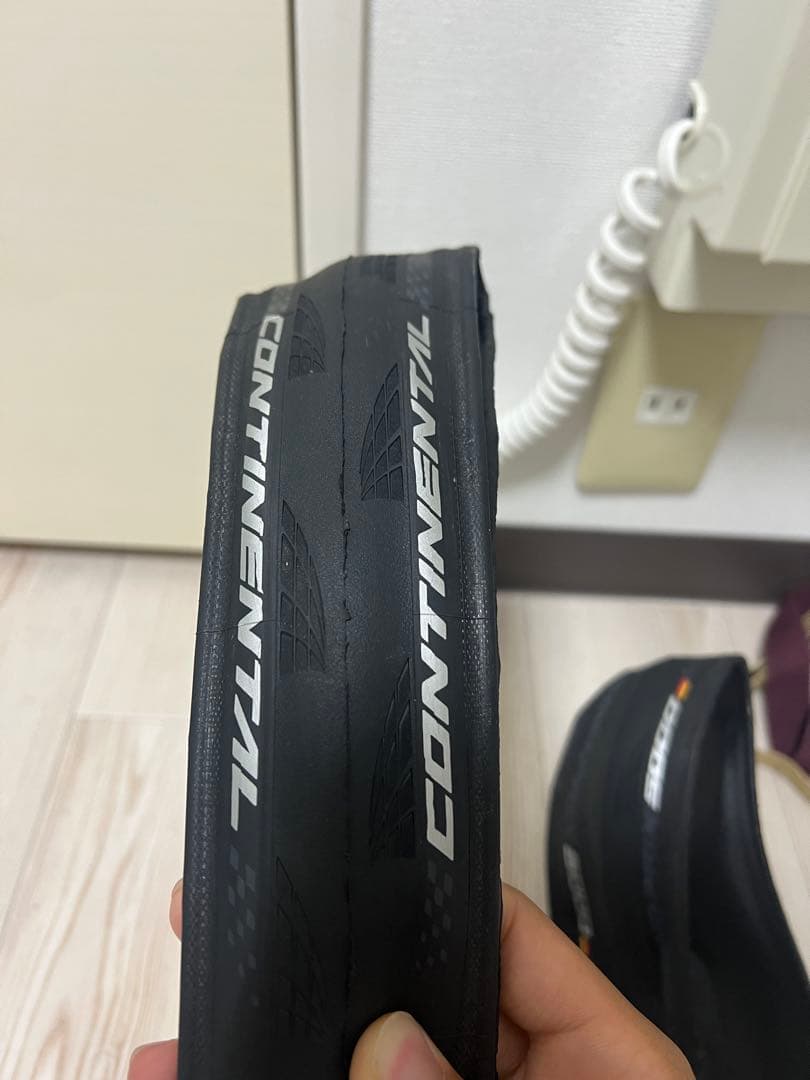 gp5000 クリンチャー　25c 未走行　2本セット