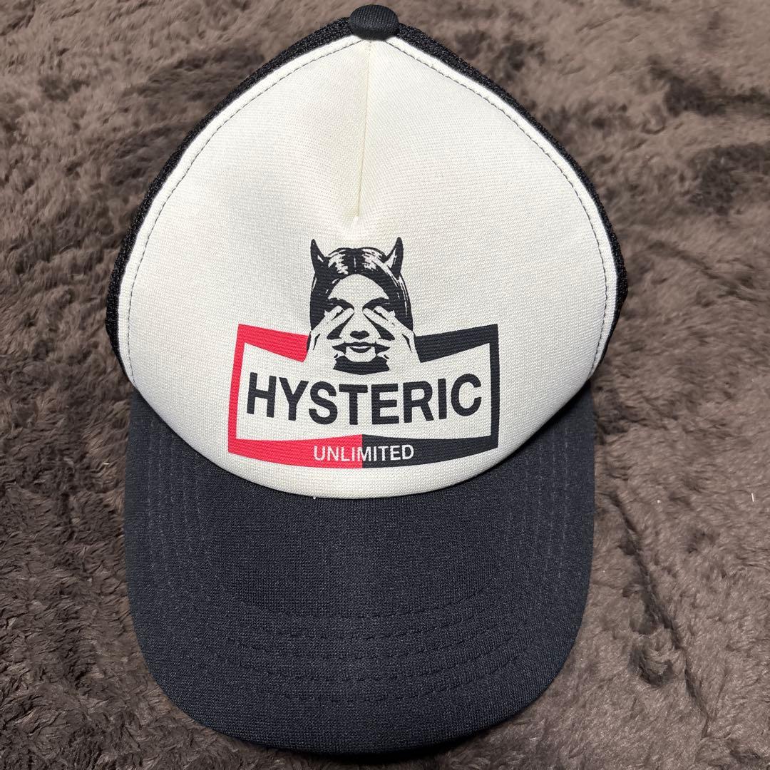 HYSTERIC UNLIMITEDヒステリックグラマーメッシュキャップ.
