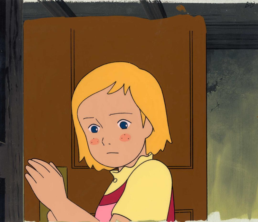 アルプス物語 わたしのアンネット アンネット セル画