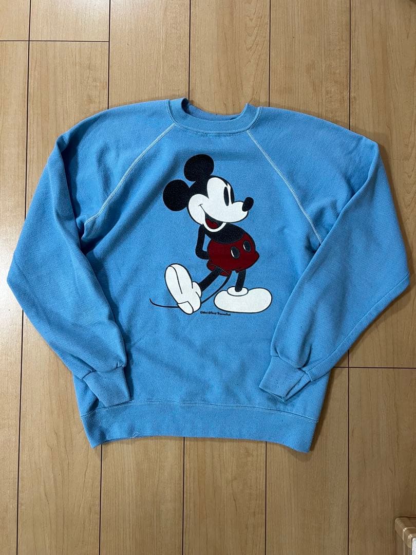 ミッキーマウス　ビンテージスウェット