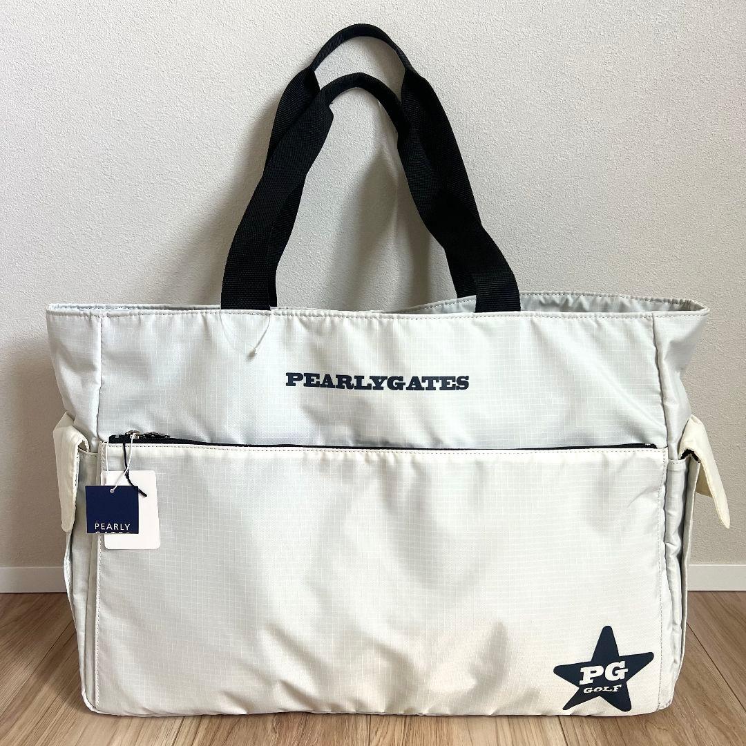 新品　タグ付き　PEARLY GATES パーリーゲイツ　ロッカーバッグ　ロゴ