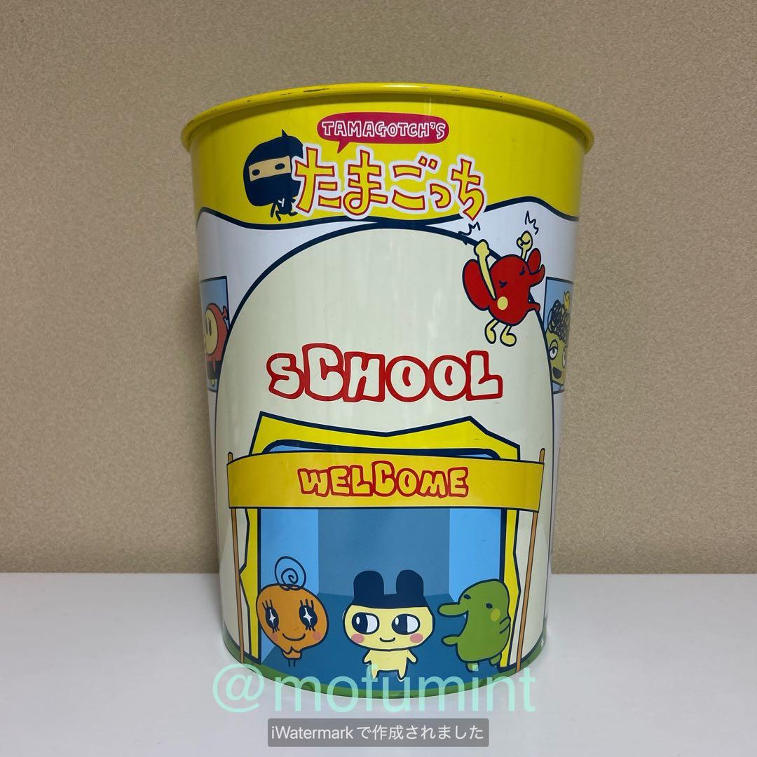 たまごっち ダストボックス スチール缶 2004年 当時物 コイズミ 日本製