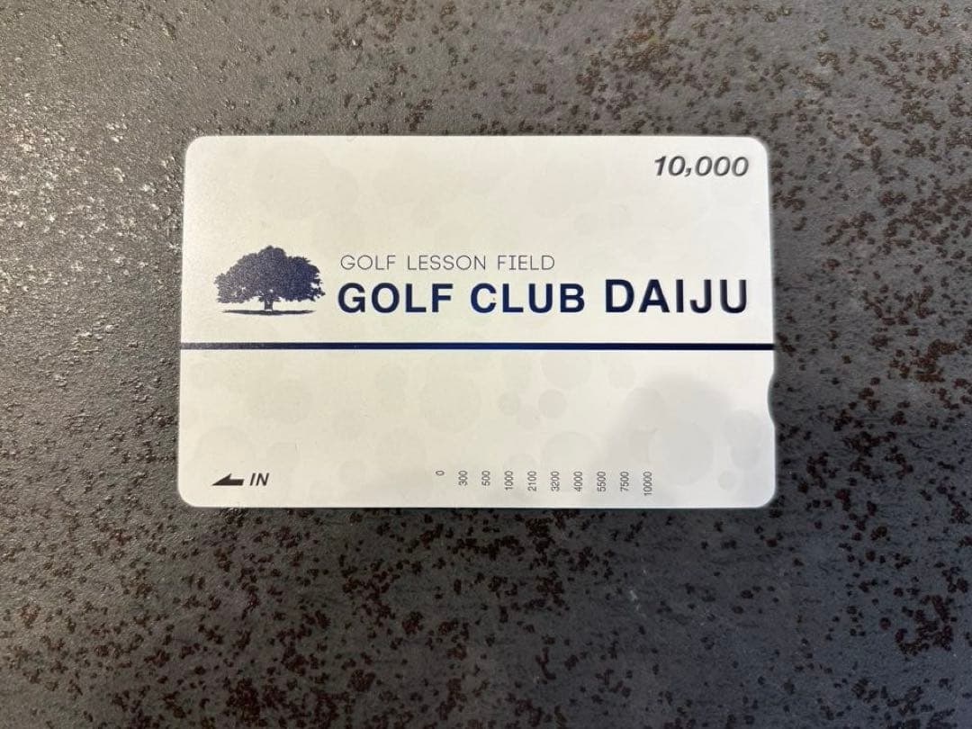ゴルフクラブ大樹　 施設利用券　10000円