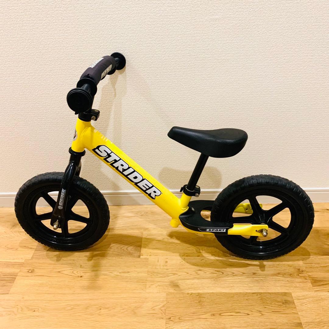 STRIDER ストライダー スポーツモデル 12 イエロー バランスバイク