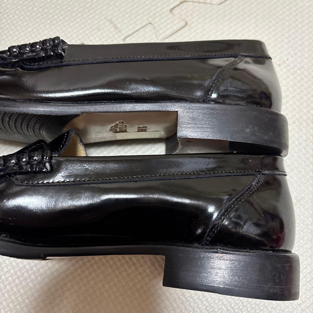 バリーBALLY エナメルローファー　新品未使用　38.5