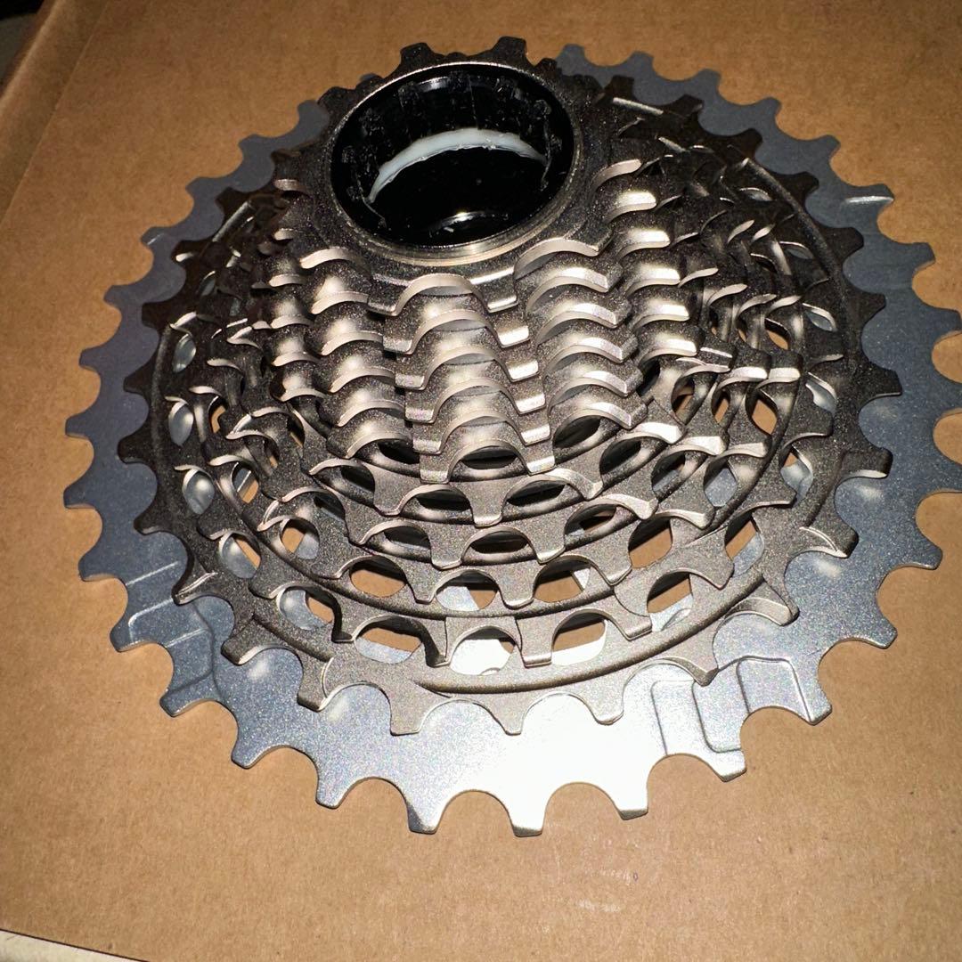 SRAM RED E1 12速用 カセットスプロケット 10-33T