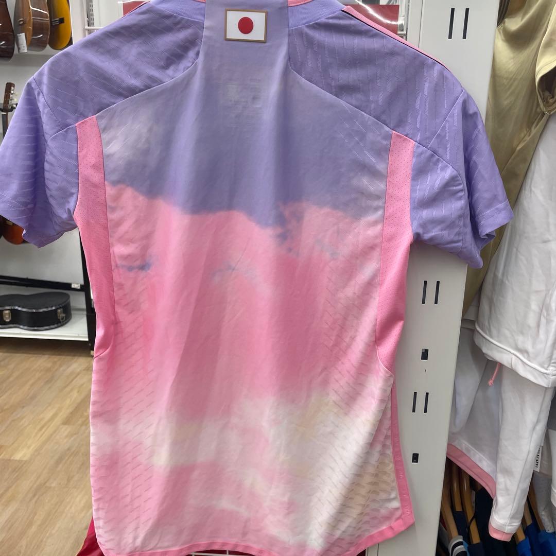 adidas 日本代表 オーセンティックシャツ 2023年モデル ピンク