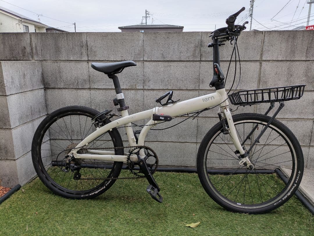 【愛知引取限定】Tern NodeD16 ホワイト 24インチ折畳 カスタム多数