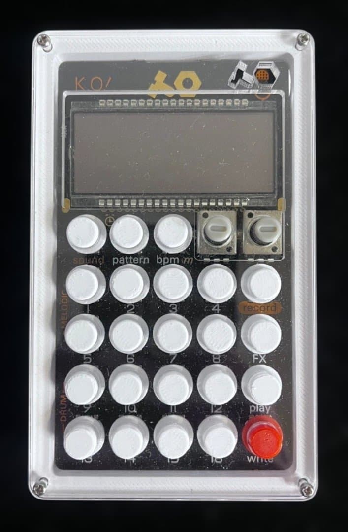 Pocket Operator PO-33 KO!・ケース付き・シンセサイザー