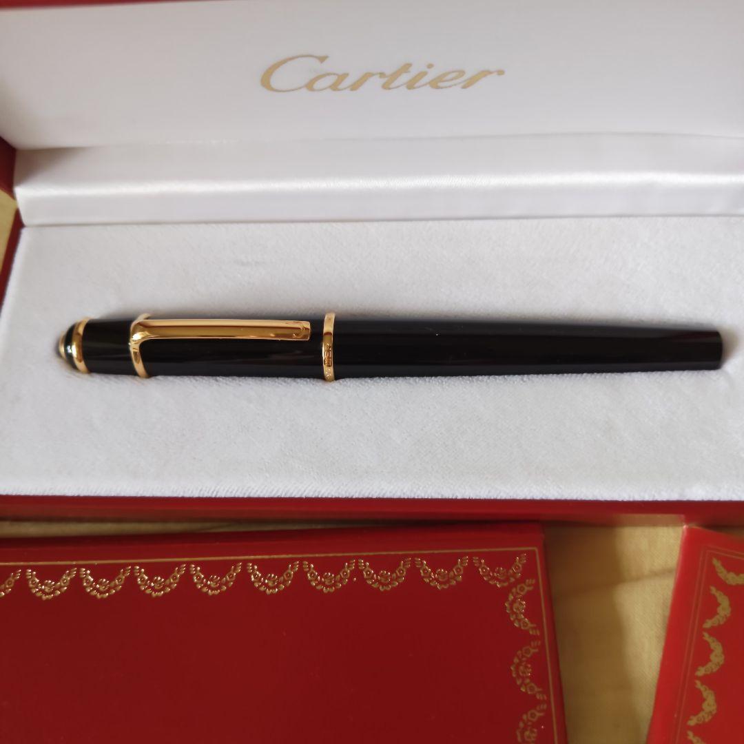 【廃番希少・ほぼ未使用】カルティエ ディアボロ 万年筆 ST180004