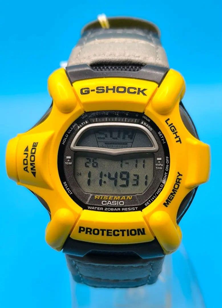 新品保管品 電池新品 G-SHOCK DW-9100YJ-9Tライズマン 箱有
