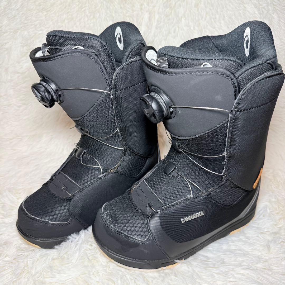 DEELUXE ブラック スノーボードブーツ　ALPHA BOA