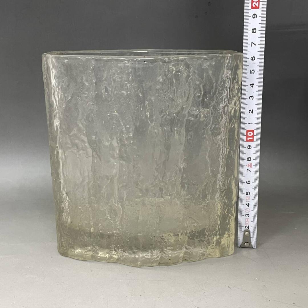 ガラス 花瓶 まとめて 8点 フラワーベース 硝子 クリスタル