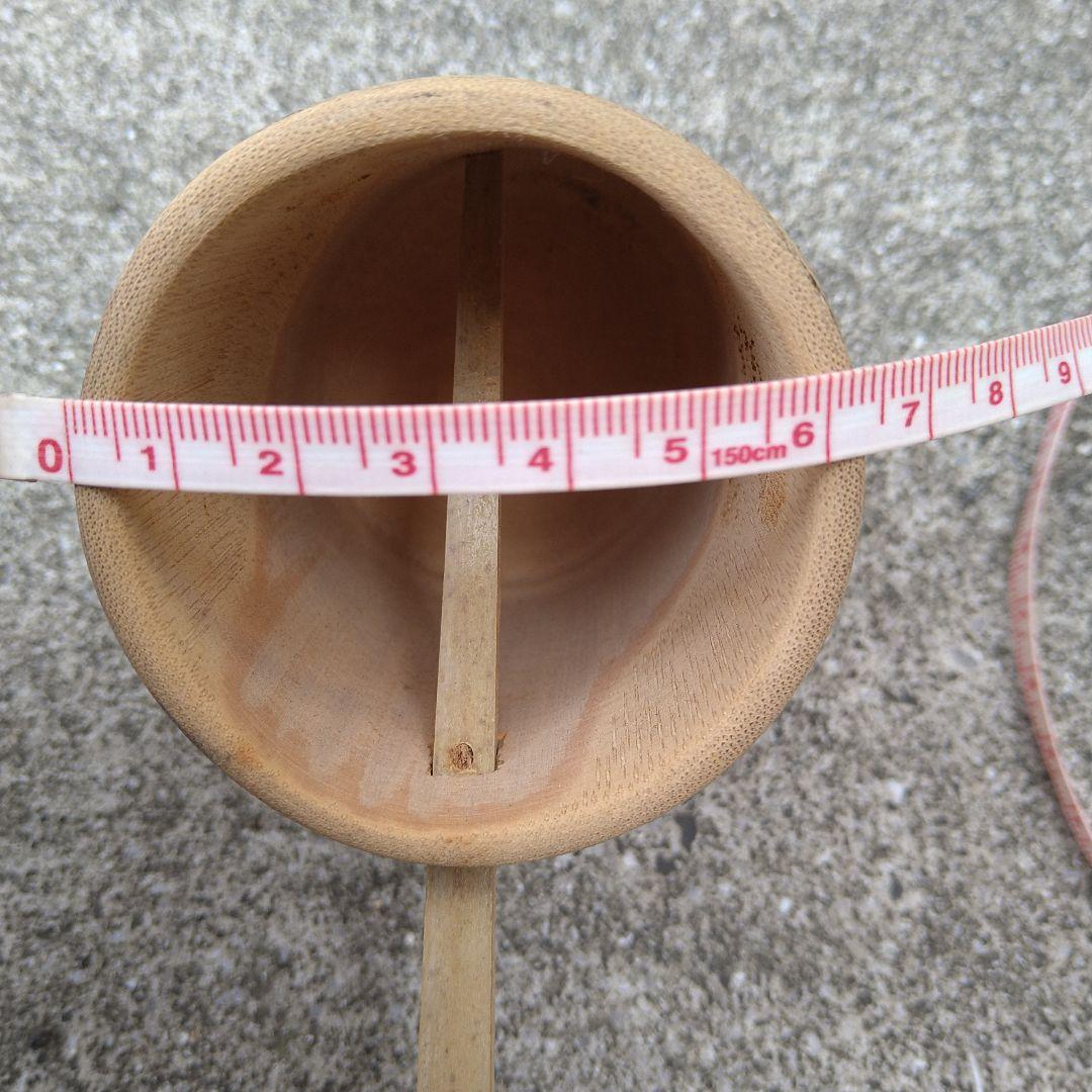 木製水屋道具　手桶　竹製ひしゃく　墓参り用桶　手桶セット　木製手桶　お墓参り