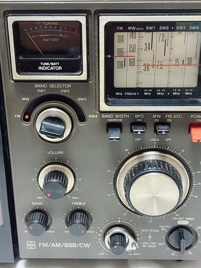 昭和レトロ　National Panasonic RF-1188 動作品