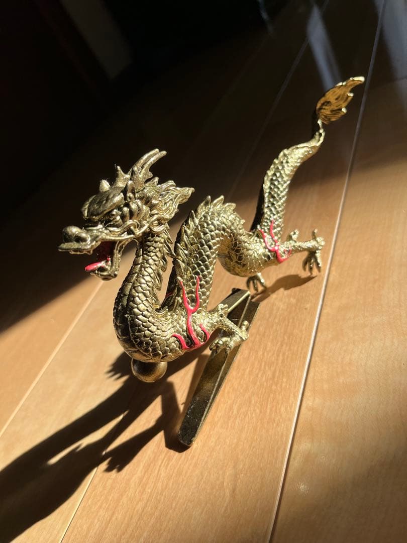 開運、炎龍、竜、前立のみ、武具、甲冑、兜、戦国時代、侍、サムライ等身大 戦国武将