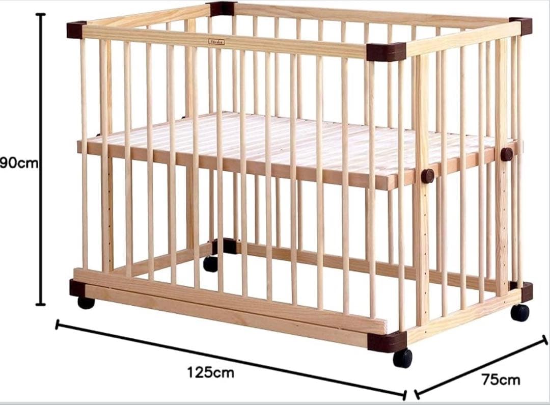 【ファルスカ】ベッドサイドベッド03 ナチュラルBED SIDE BED 03