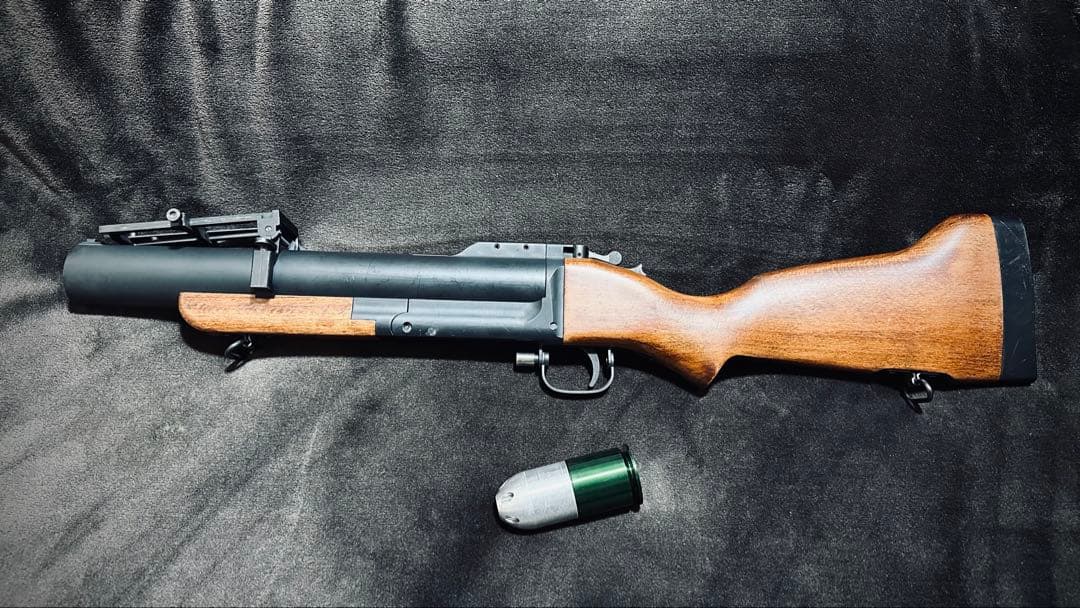 CAW M79 グレネードランチャー 木製ストック モスカート付属