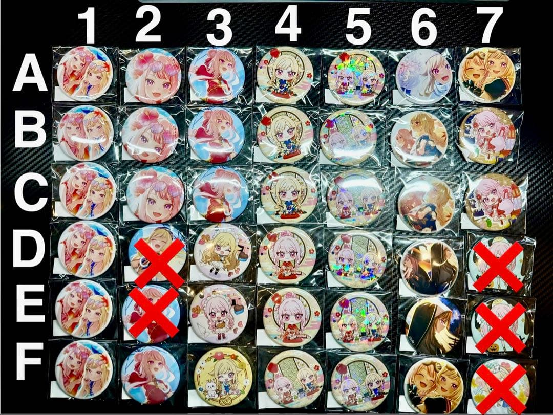 ヒメヒナ 缶バッジ 4ページあります ばら売り