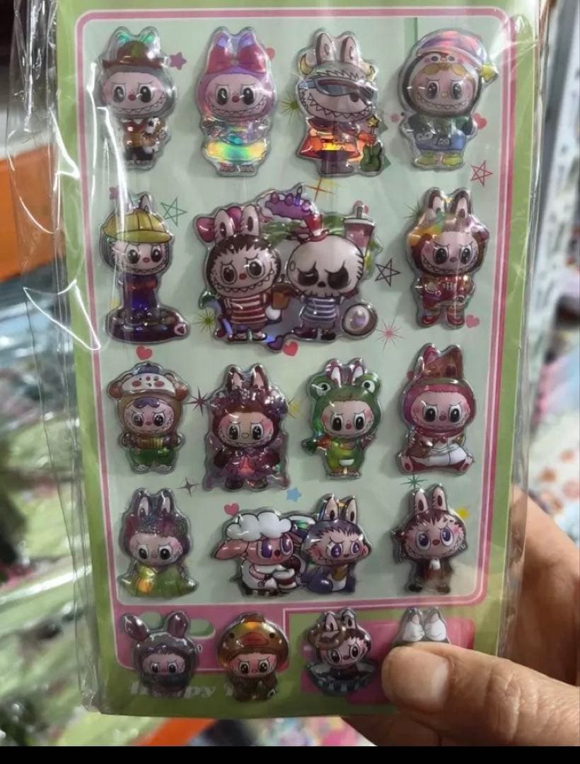 110枚セットシールシール立体シールセット 可愛いステッカー 3D 訳がありＢ品