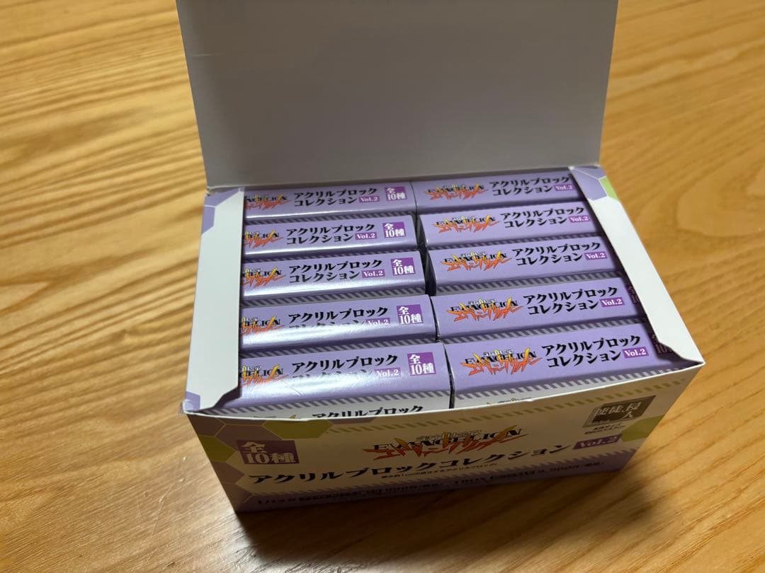 新世紀エヴァンゲリオン　アクリルブロックコレクション vol 1