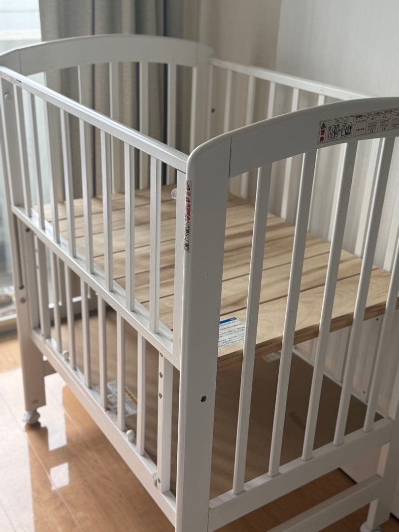 【直接お渡し千葉県】ハイポジションミニベッド アーチ（ホワイト）