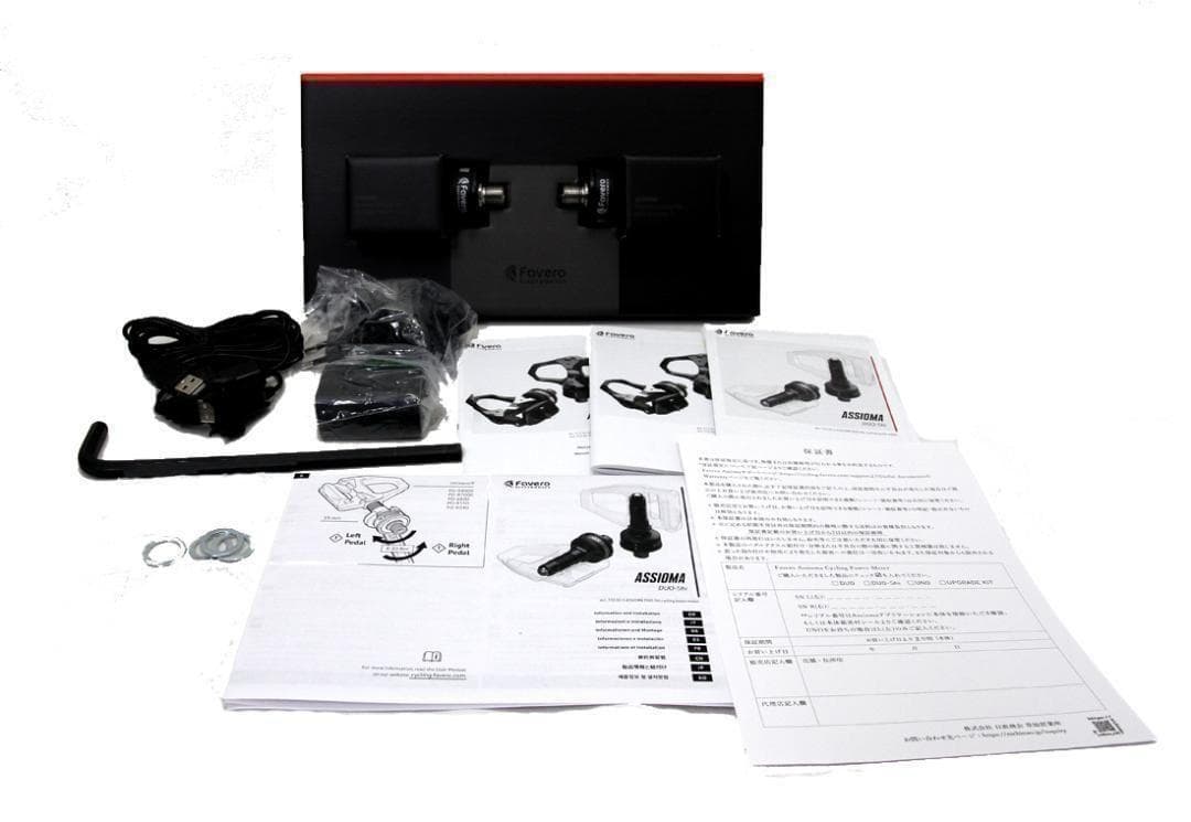 ファベロ アシオマ DUO-Shi パワーメーター（シマノペダル対応）