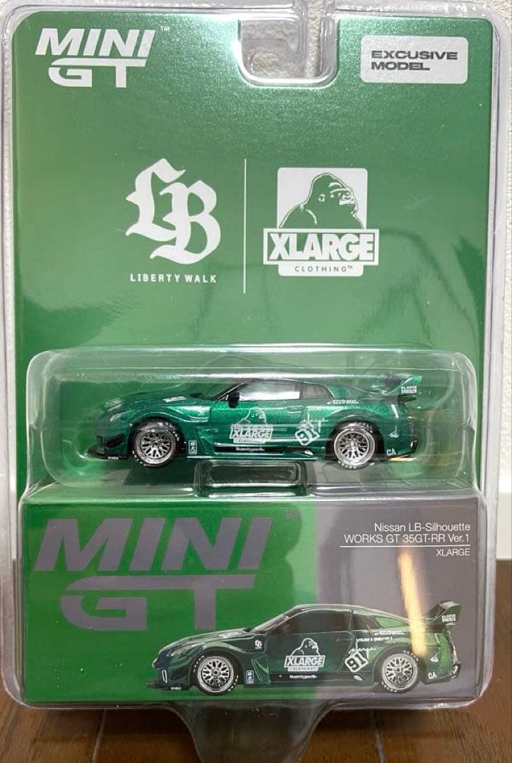 ミニカー MINIGT LIBERTY WALK LB GT-RR35 XLARGE