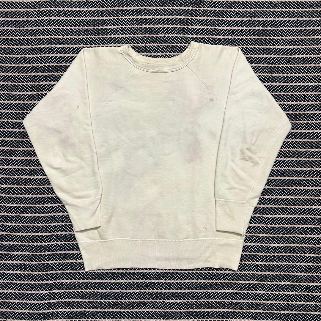 HANES 60s 古着　ヴィンテージ　ラグランスウェット