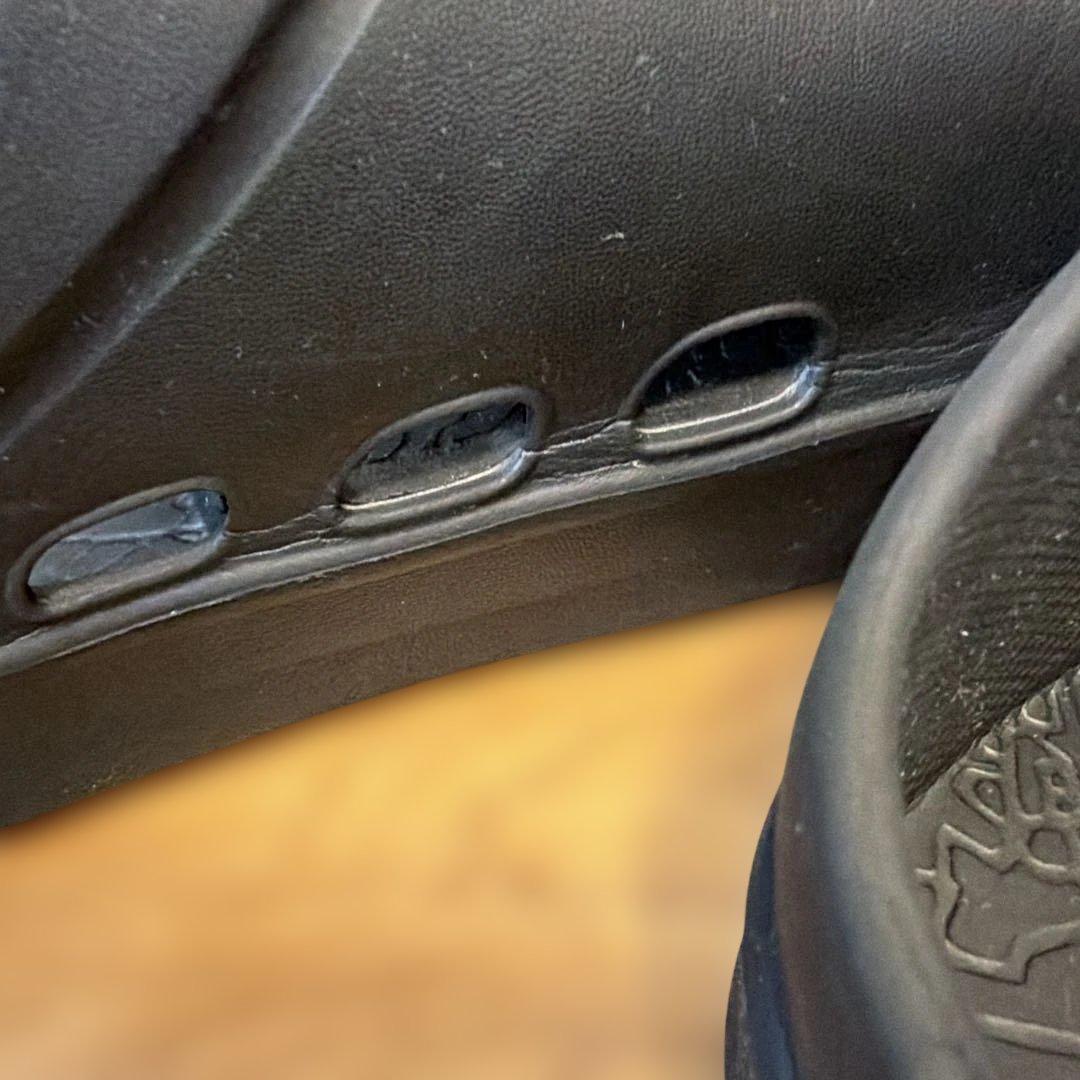 ラクバキ　ブラック　サボサンダル Sサイズ　レディース　〜 23.0㎝