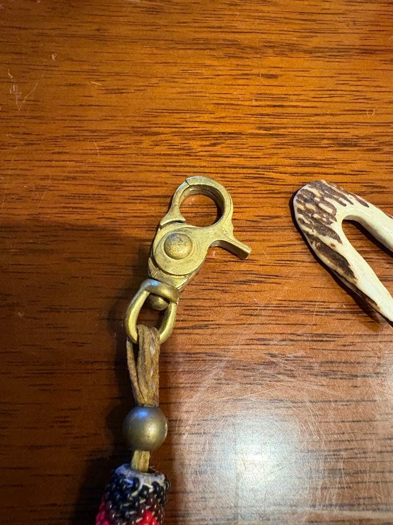 OGLALA アンティークビーズ ウォレットチェーン