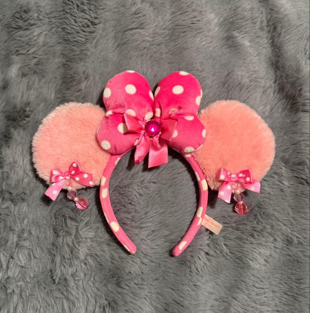 ディズニー カチューシャ ミニーマウス