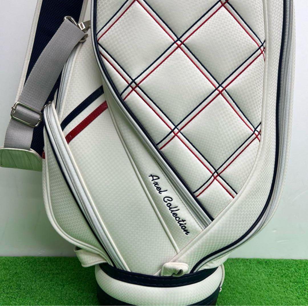 Axel collection 9インチ　ホワイト×ブルー×レッド