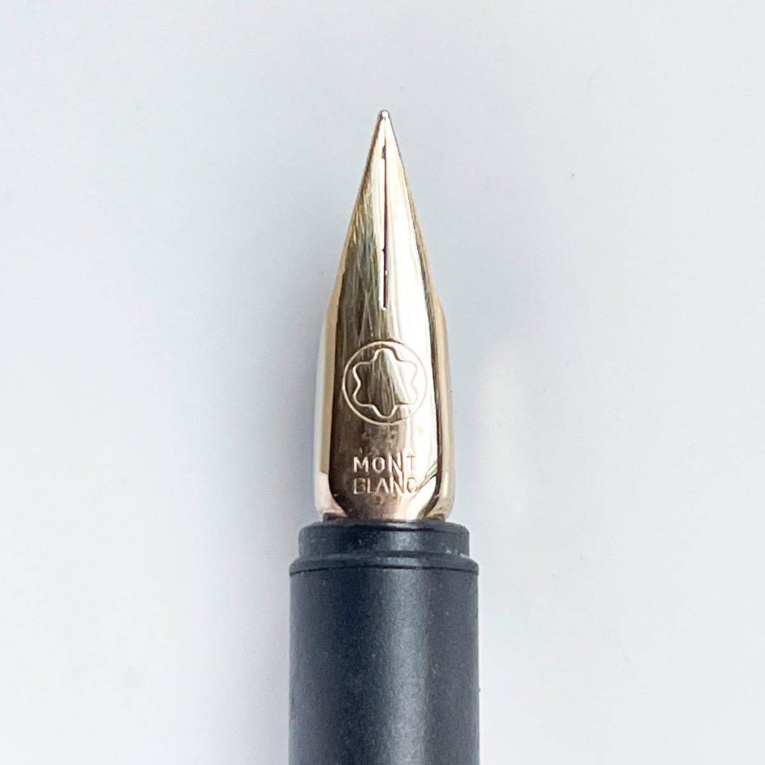モンブラン 万年筆 80年代 ノブレス Sライン インク・ケース付 普段使い