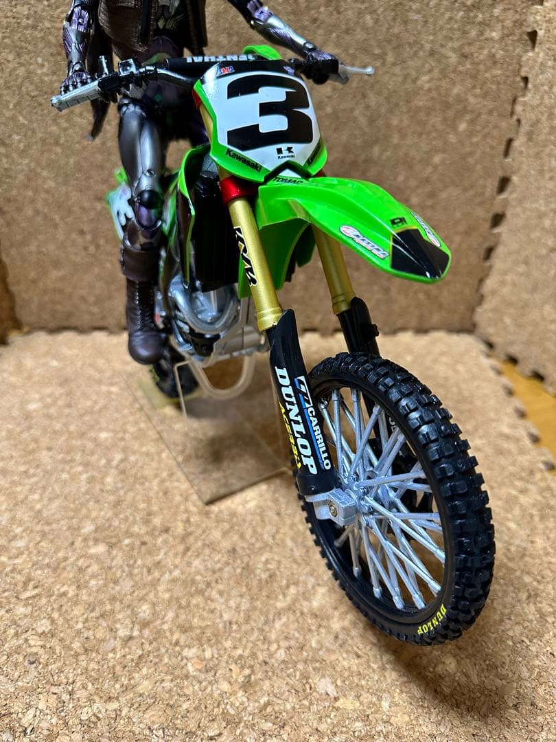 1/6 Kawasaki KX 450 モトクロスバイク