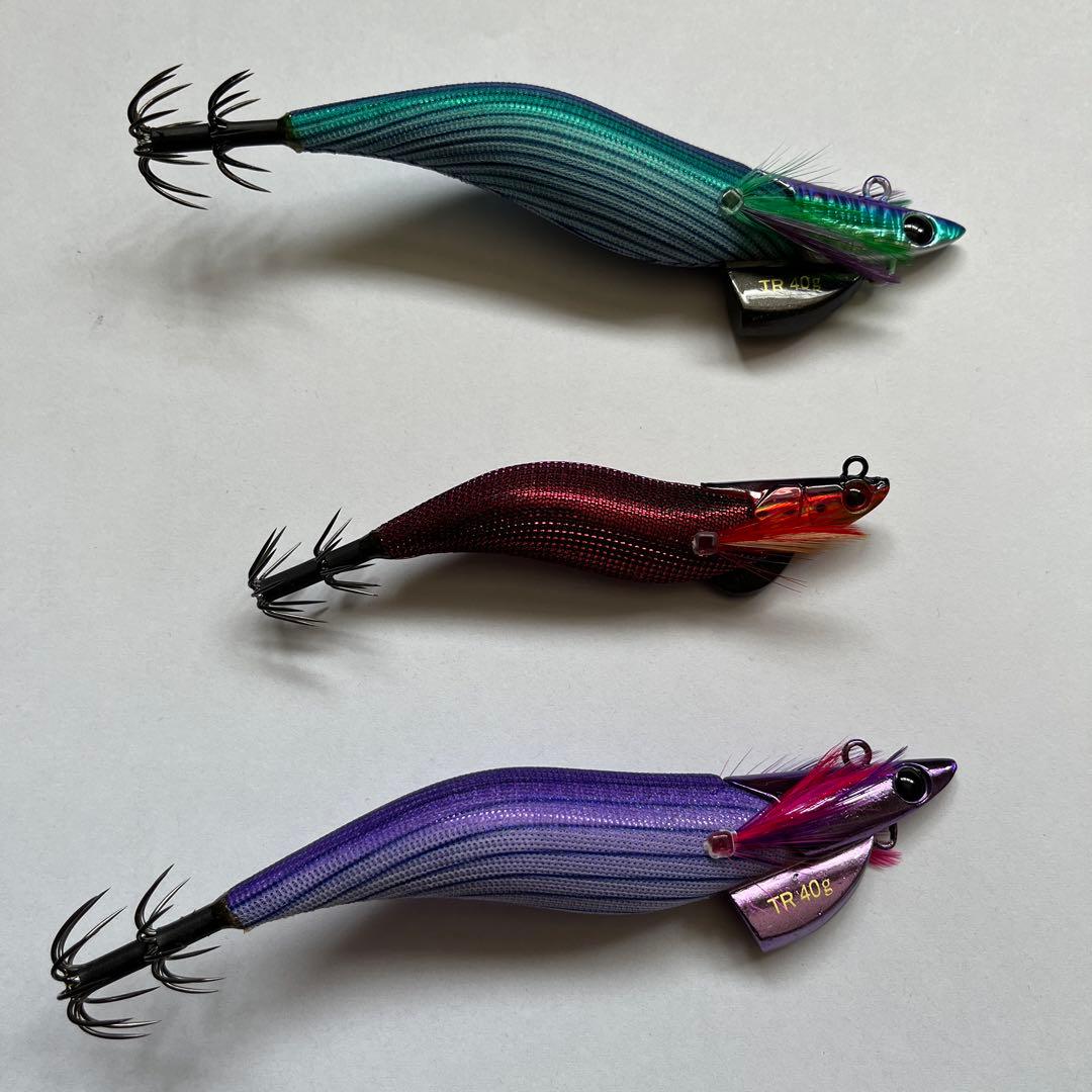 ダートマックスTRエギ40g 2個 ダートマックスオモリグSP2.5号1個