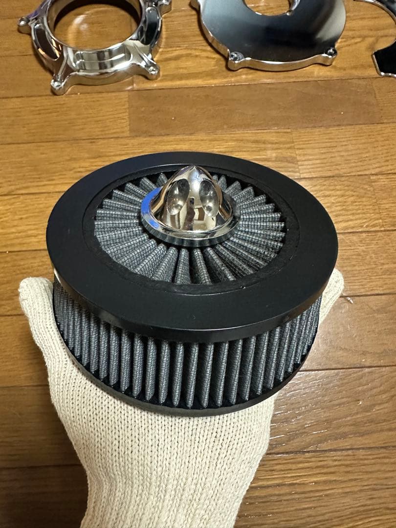 ハーレーツインカム用エアクリーナー