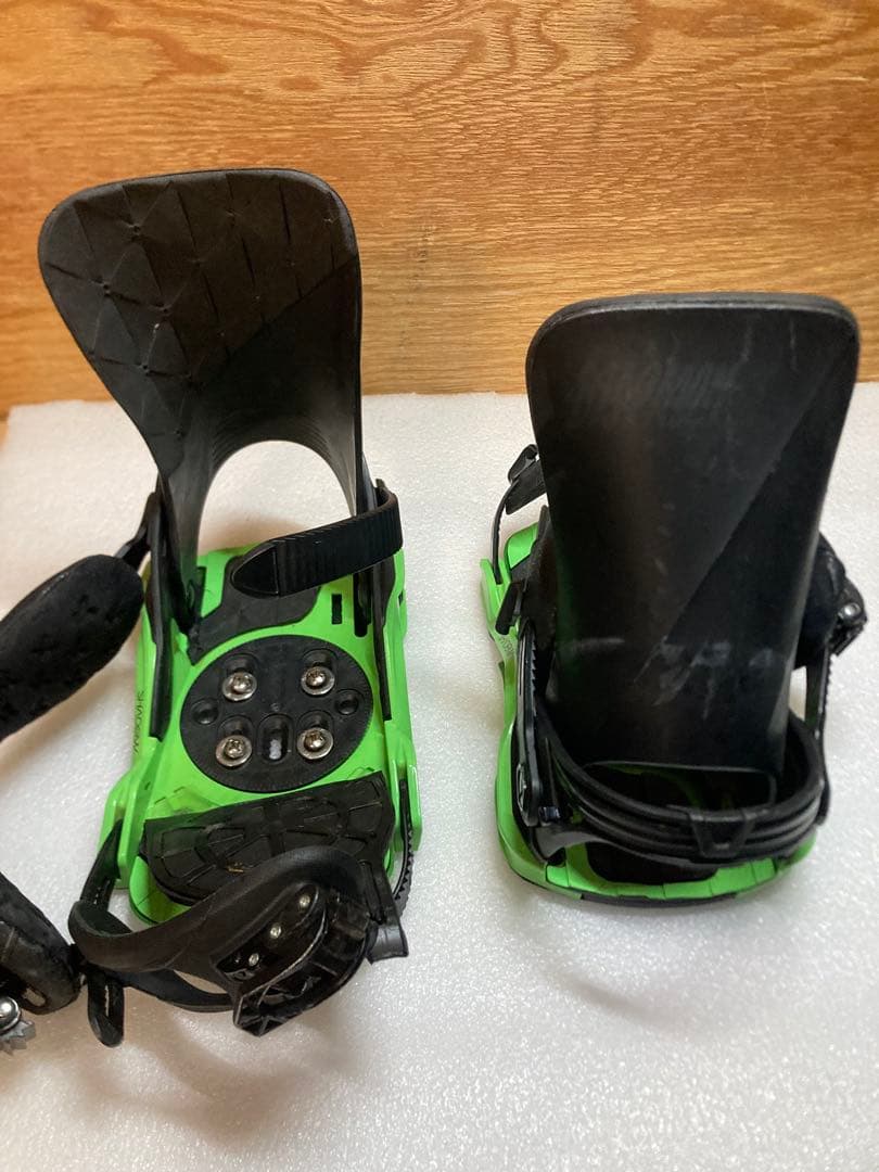 SALOMON DISTRICT スノーボード ビンディング グリーン　S