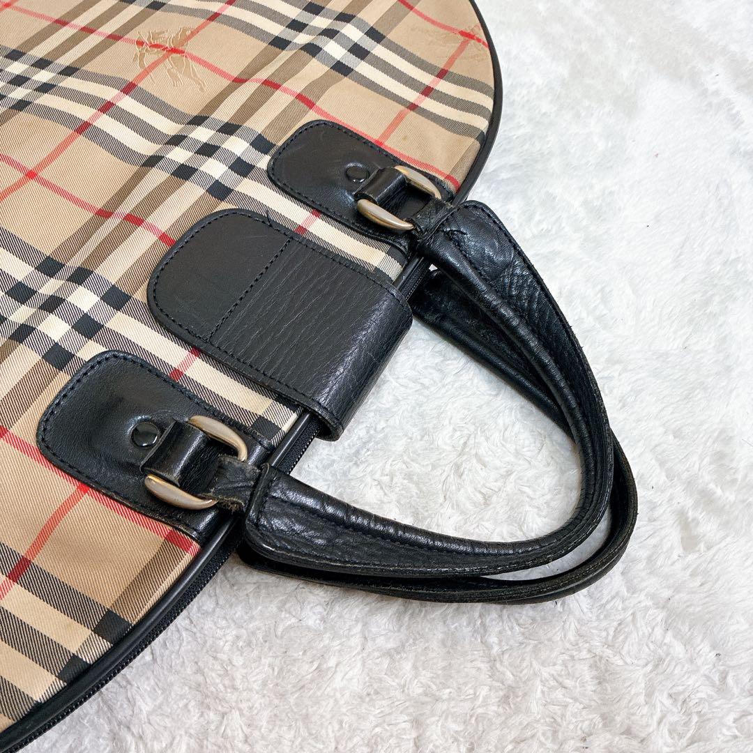 Burberry バーバリー　ガーメントバッグ ノバチェック　シャドーホース